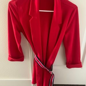 Blazer with belt new